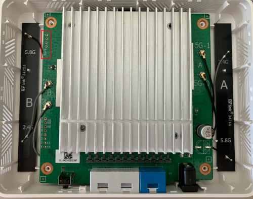 Serial pinout Serial pinout