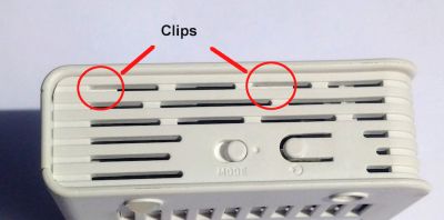Case clips on GL-AR750 Case clips on GL-AR750